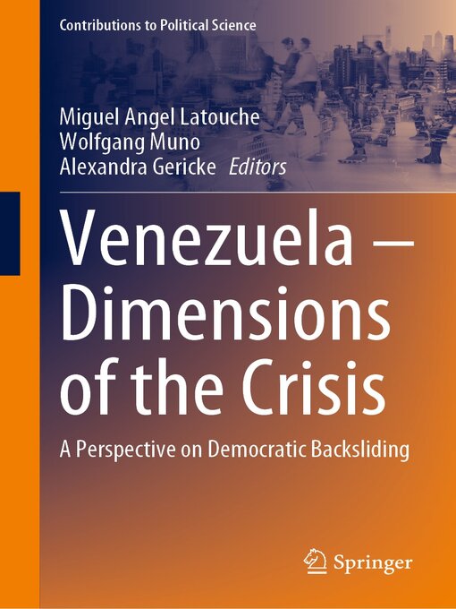 Title details for Venezuela – Dimensions of the Crisis by Miguel Angel Latouche - Available